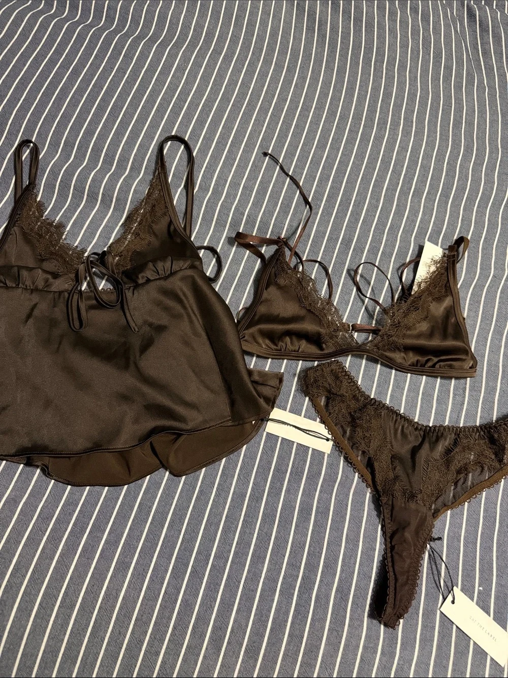 Sorrento Bundle *thong, camisole & bralette